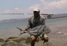 Fly-fishing Pic of Roosterfish shared by Junior Fernandez – Fly dreamers 