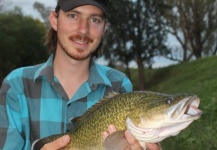 Ben Hohnke 's Fly-fishing Photo of a Murray Cod – Fly dreamers 