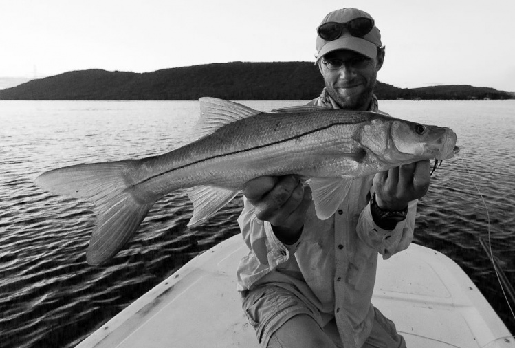 Snook fly fishing in Puerto Rico