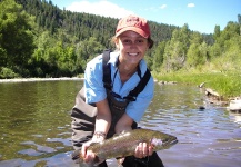 Pancho Winter 's Fly-fishing Photo of a Rainbow trout – Fly dreamers 