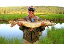 Brian Michelotti Kirk Hoover 's Fly-fishing Picture of a Pike – Fly dreamers 