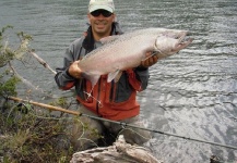 Fly-fishing Image of King salmon shared by Facundo Baccani – Fly dreamers