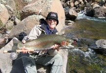 Mario D'Andrea 's Fly-fishing Catch of a Rainbow trout – Fly dreamers 