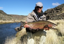 Mario D'Andrea 's Fly-fishing Pic of a Rainbow trout – Fly dreamers 