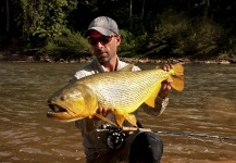 Fly-fishing Pic of Golden Dorado shared by Fabian Anastasio – Fly dreamers 