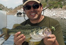  Fotografía de Pesca con Mosca de Bass de boca grande - Lubina Negra compartida por Alberto Lara Equihua – Fly dreamers
