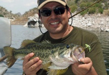 Fly-fishing Photo of Largemouth Bass shared by Alberto Lara Equihua – Fly dreamers 