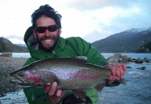 Marcelo Widmann 's Fly-fishing Catch of a Rainbow trout – Fly dreamers 