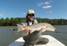 Fly-fishing Pic of Redfish shared by Gonzalo Flego – Fly dreamers 