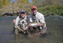 Pancho Winter 's Fly-fishing Image of a Rainbow trout – Fly dreamers 