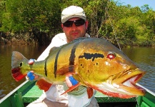 Cristian Mammi 's Fly-fishing Photo of a Peacock Bass – Fly dreamers 