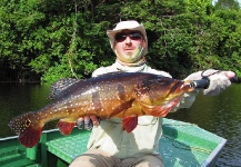 Cristian Mammi 's Fly-fishing Photo of a Peacock Bass – Fly dreamers 