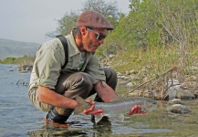  Foto de Pesca con Mosca de Trucha arcoiris compartida por Matias Curuchet – Fly dreamers