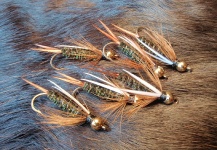 Fly-tying for Brown trout -  Image shared by Mario Capovía Del Cet – Fly dreamers