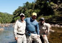 Grandes amigos pescadores