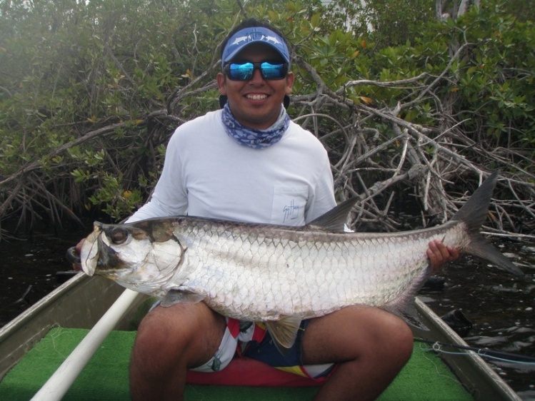 first tarpon on fly!!!!!!!!!!!!