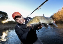 Arturo Monetti 's Fly-fishing Pic of a Barbel – Fly dreamers 