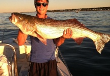 Zach Eisenhauer 's Fly-fishing Pic of a Striped Bass – Fly dreamers 