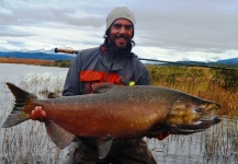 Alejandro Bianchetti 's Fly-fishing Catch of a King salmon – Fly dreamers 