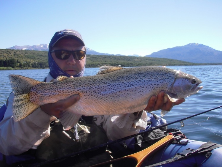 Lago 3. Rio Pico. Chubut. Argentina.