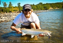 Luke Saffarek 's Fly-fishing Catch of a Steelhead – Fly dreamers 