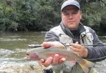  Foto de Pesca con Mosca de Trucha arcoiris compartida por Rogerio "JAMANTA" Batista – Fly dreamers