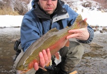 Fly-fishing Pic of Rainbow trout shared by D. Leo Slattery – Fly dreamers 