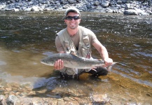  Foto de Pesca con Mosca de Salmo salar por Martin Arcand – Fly dreamers 