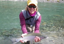 Paige Olson 's Fly-fishing Image of a Rainbow trout – Fly dreamers 