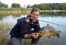 Jan Wagner 's Fly-fishing Image of a Carp – Fly dreamers 