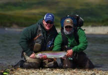  Fotografía de Pesca con Mosca de Trucha arcoiris compartida por John Perry – Fly dreamers