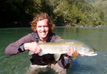Fly-fishing Picture of Brown trout shared by Max Gallagher – Fly dreamers
