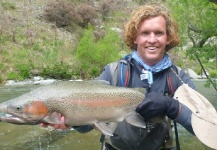 Max Gallagher 's Fly-fishing Catch of a Rainbow trout – Fly dreamers 