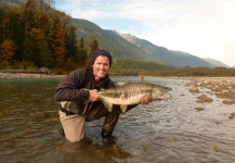 Max Gallagher 's Fly-fishing Image of a Chum salmon – Fly dreamers 
