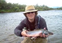 Jim Speaker 's Fly-fishing Photo of a Dolly Varden – Fly dreamers 