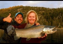 Matias Curuchet 's Fly-fishing Photo of a Brown trout – Fly dreamers 