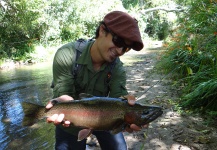  Fotografía de Pesca con Mosca de Trucha arcoiris compartida por Marcos Hlace – Fly dreamers