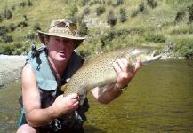Jason Stuart 's Fly-fishing Photo of a Brown trout – Fly dreamers 