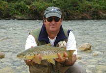 Antonio Lynch 's Fly-fishing Photo of a Brown trout – Fly dreamers 