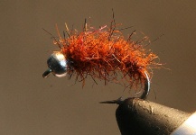 Fly-tying for Arctic grayling - Pic shared by Mikhail Skopets | Fly dreamers 