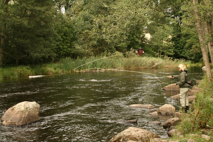 river Tidan, Sweden