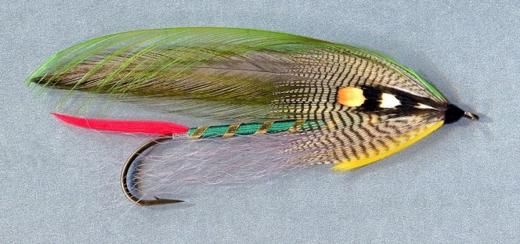 Green Manalishi Streamer tied by Mike Boyer