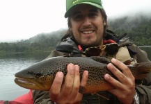 Ignacio Girardi 's Fly-fishing Pic of a Brown trout – Fly dreamers 