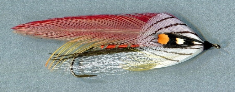  Claret Grey Ghost - Variation on a Carrie Stevens Grey Ghost streamer 