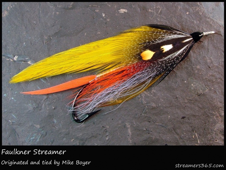 Faulkner Streamer - Tied for my friend George Faulkner - photo by Darren MacEachern 