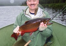 Reggie White 's Fly-fishing Pic of a Brook trout – Fly dreamers 