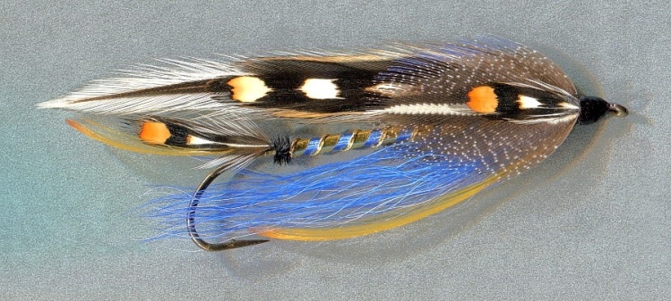 Classic Rangeley Streamer - Blue Jungle Streamer - By Mike Boyer