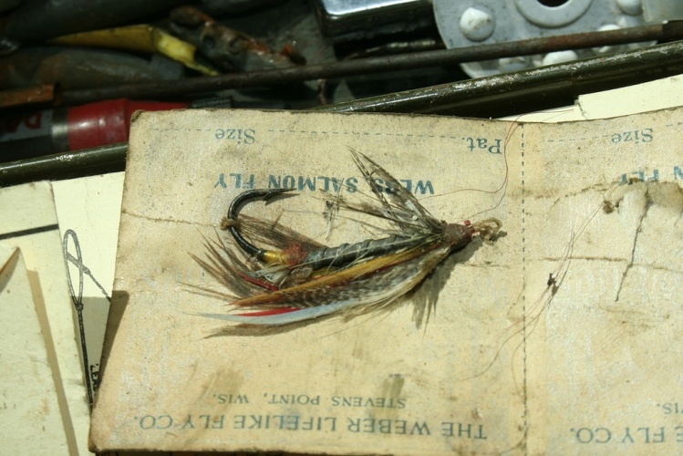 I found this in an old tackle box in a friends house in Maine