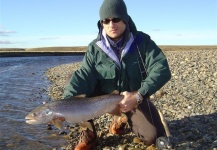 Ezequiel Lemos 's Fly-fishing Photo of a Sea-Trout – Fly dreamers 