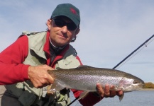 Ezequiel Lemos 's Fly-fishing Picture of a Rainbow trout – Fly dreamers 